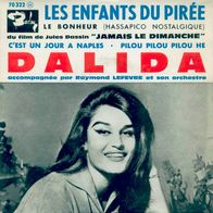 7"DALIDA · Les Enfants Du Pirée (ST RAR EP 1965)