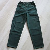 TOP dunkelgrüne Jeans flaschengrüne Jeans grüne Kinderjeans dehnbarer Bund Gr. 158