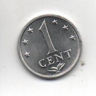 Münze Niederländisch Antillen 1 Cent 1980