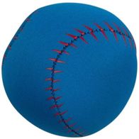 Splashball Baseball 13 cm Schaumstoff blau 