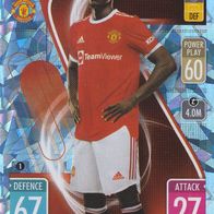 Manchester United Topps Trading Card Champions League 2021 Axel Tuanzebe Nr.34