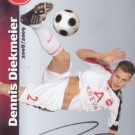1. FC Nürnberg Autogrammkarte 2008 Dennis Diekmeier Karte 2