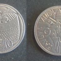 Münze Vatikan: 10 Lire 1975 - VZ