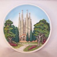 Reliefwandteller -" Sagrada Familia v. Antoni Gaudi "- Fornes Y Sanchis Spain * **