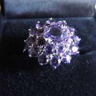 Amethyst-Silberring Ringgröße 17 (2)( (v. Juwelo))