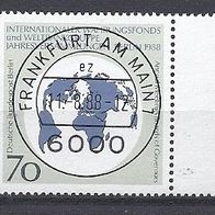 Berlin 1988, MiNr: 817 Randstück sauber gestemplet