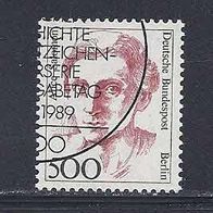 Berlin 1989, MiNr: 830 Höchstwert Frauenköpfe sauber gestempelt Sonderstempel 45, -M€