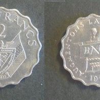Münze Ruanda: 2 Franc 1970 FAO - VZ