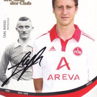 1. FC Nürnberg Autogrammkarte 2010 Jens Hegeler