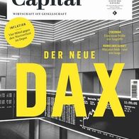 Capital 08/2021 (August) - "Der neue DAX" - Zeitschrift - ISBN: 4190205208908 - NEU