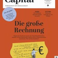 Capital 09/2021 (September) - "Rechnung" - Zeitschrift - ISBN: 4190205208908 - NEU