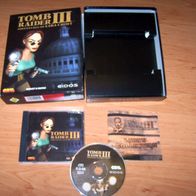 TOMB RAIDER III 3 - Deutsche Erstausgabe BIG BOX, PC CD, Adventures of Lara Croft