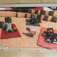 Puzzle, 24 Teile, Minecraft-Motiv, Custom