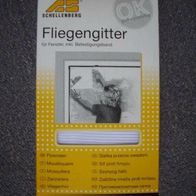Schellenberg Fliegengitter für Fenster - 100 x 100cm weiß - NEU