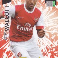 Arsenal London Panini Trading Card Champions League 2010 Theo Walcott Nr.10