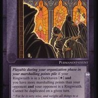 Middle Earth CCG (MECCG) - The Black Council (R) - MEWH
