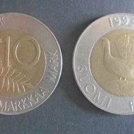 Münze Finnland: 10 Markka 1993