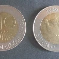 Münze Finnland: 10 Markka 1996