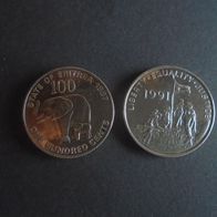 Münze Eritrea: 100 Cent 1997 - VZ