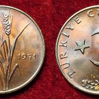 4797(9) 10 Kurus (Türkei) 1971 in unc- ................. von * * * Berlin-coins * * *