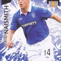 Glasgow Rangers Panini Trading Card Champions League 2010 Steven Naismith Nr.224