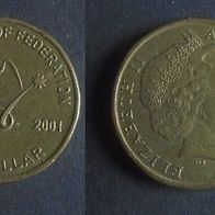 Münze Australien: 1 Dollar 2001 - Centenary of Federation 1901 - 2001