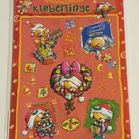 Pimboli Weihnachtliche Kleberlinge Sticker rot ovp Rarität