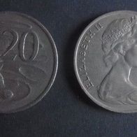 Münze Australien: 20 Cent 1972