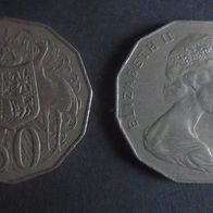 Münze Australien: 50 Cent 1972