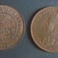 Münze Australien: 1 Penny 1916