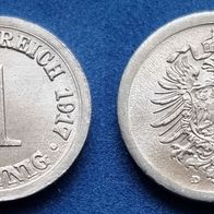 7361(12) 1 Pfennig (Kaiserreich) 1917/ D in unc- ....... von * * * Berlin-coins * * *