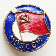 UdSSR emailliertes Abzeichen / Moskau