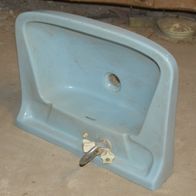 Waschbecken blau - DDR