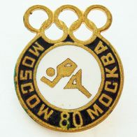 UdSSR Abzeichen - Olympiade in Moskau 1980 - Laufsport