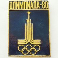 UdSSR Abzeichen - Olympiade in Moskau 1980