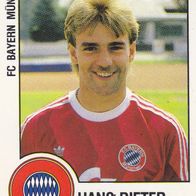 Bayern München Panini Sammelbild 1988 Hans-Dieter Flick Nr.246