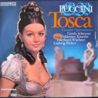 Giacomo Puccini - Tosca - Gerda Scheyrer / Waldemar Kmentt - LP
