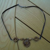 Halskette aus Naturmaterialien - 45cm Länge