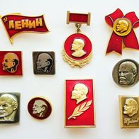 10 x UdSSR Lenin Jubiläumsabzeichen