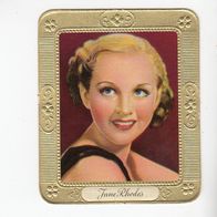 Jane Rhodes #44 Aurelia Filmsterne Zigarettenfabrik Dresden 1936