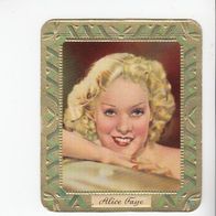 Alice Faye #48 Aurelia Filmsterne Zigarettenfabrik Dresden 1936