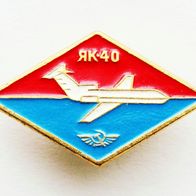 UdSSR Abzeichen - Kurzstreckenverkehrsflugzeug Jak-40 / 1967-1981