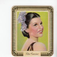 Rita Casino ( Rita Hayworth ) #113 Aurelia Filmsterne Zigarettenfabrik Dresden 1936
