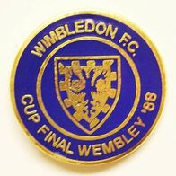 England FC Wimbledon - Fussball Anstecknadel