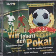 Doppel-CD 2CDs Wir feiern den Pokal Telam 4053804308311 NEU in OVP