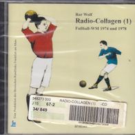 CD Ror Wolf Radio-Collagen (1) Fußball-WM 1974 und 1978 NEU in OVP