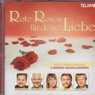 CD Rote Rosen für deine Liebe Telam 15 Liebes Schlager 4053804301572