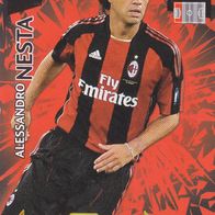 AC Mailand Panini Trading Card Champions League 2010 Alessandro Nesta Nr.194