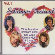 CD Schlager Festival Vol. 1 Cordalis Brink Leandros 7619943776212