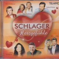 CD Schlager Herzgefühle Telamo Goldstars Lexer Mandl Anderson 4053804304863